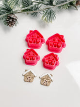 Load image into Gallery viewer, Gingerbread House Christmas Polymer Clay Cutter 2025
