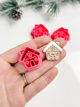 Load image into Gallery viewer, Gingerbread House Christmas Polymer Clay Cutter 2025
