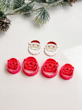 Load image into Gallery viewer, Santa Claus Christmas Polymer Clay Cutter 2025
