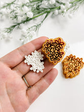 Load image into Gallery viewer, Floral Bunch Embossed Polymer Clay Cutter
