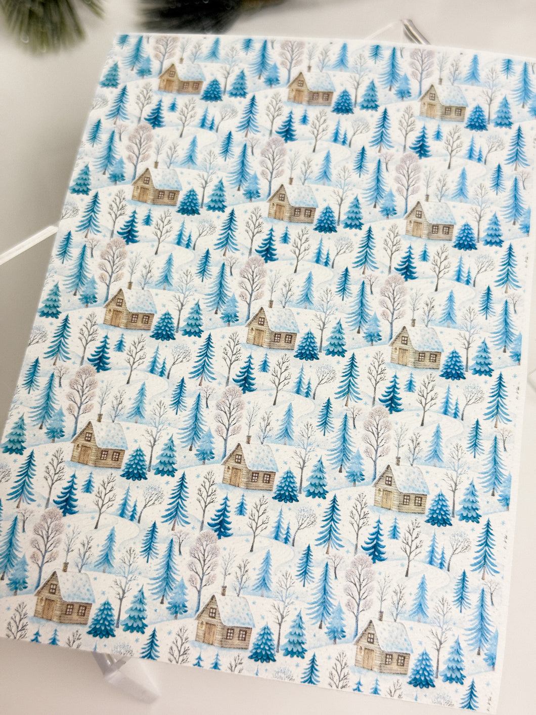 Transfer Paper Sheet 536 Cosy Cottage | Image Water Transfer