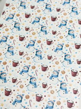 Load image into Gallery viewer, Transfer Paper Sheet 539 Snowmen | Image Water Transfer
