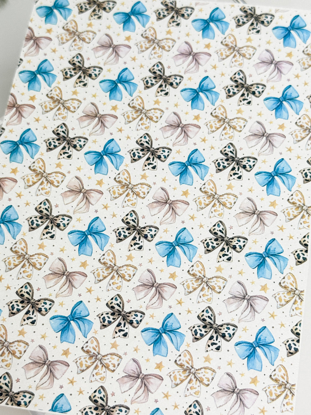 Transfer Paper Sheet 542 Western Bows | Image Water Transfer