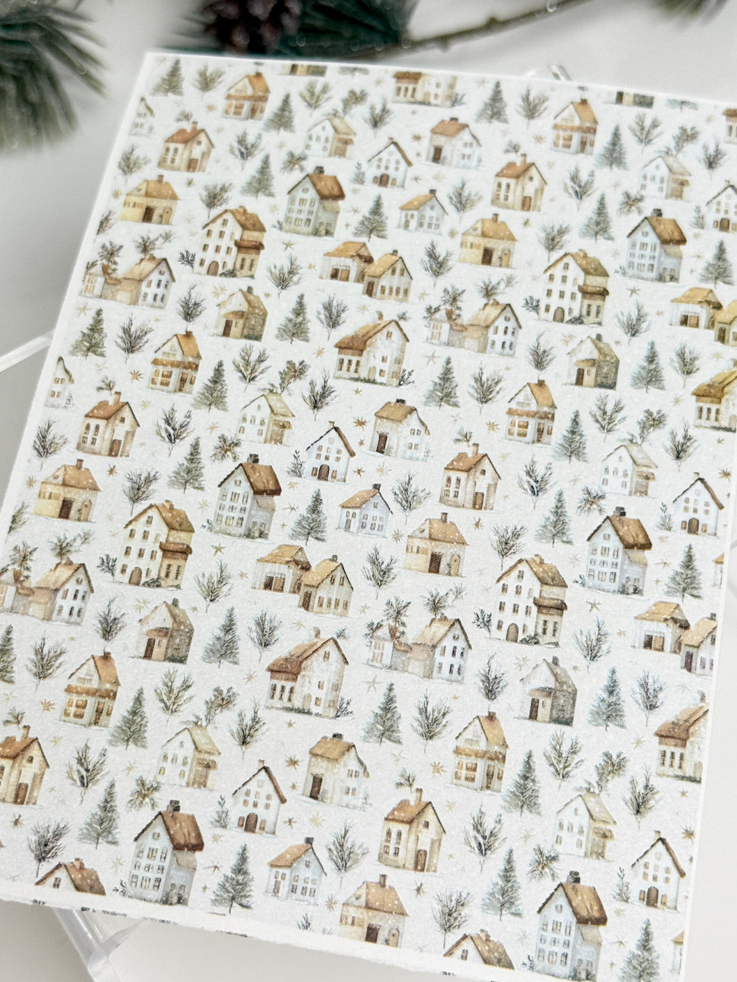 Transfer Paper Sheet 548 Cosy Cottage | Image Water Transfer