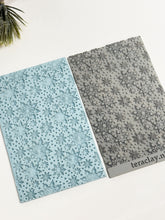 Load image into Gallery viewer, Snowflake #1 Rubber Texture Mat for Polymer Clay
