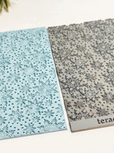 Load image into Gallery viewer, Snowflake #1 Rubber Texture Mat for Polymer Clay
