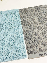 Load image into Gallery viewer, Snowflake #1 Rubber Texture Mat for Polymer Clay

