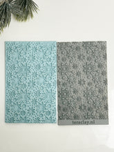 Load image into Gallery viewer, Snowflake #1 Rubber Texture Mat for Polymer Clay
