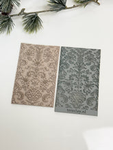 Load image into Gallery viewer, Victorian Flourish Rubber Texture Mat for Polymer Clay
