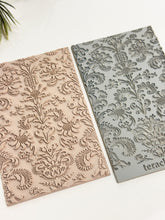 Load image into Gallery viewer, Victorian Flourish Rubber Texture Mat for Polymer Clay
