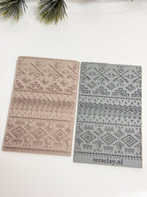 Load image into Gallery viewer, Aztec Pattern Rubber Texture Mat for Polymer Clay
