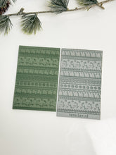 Load image into Gallery viewer, Christmas Sweater Pattern Rubber Texture Mat for Polymer Clay
