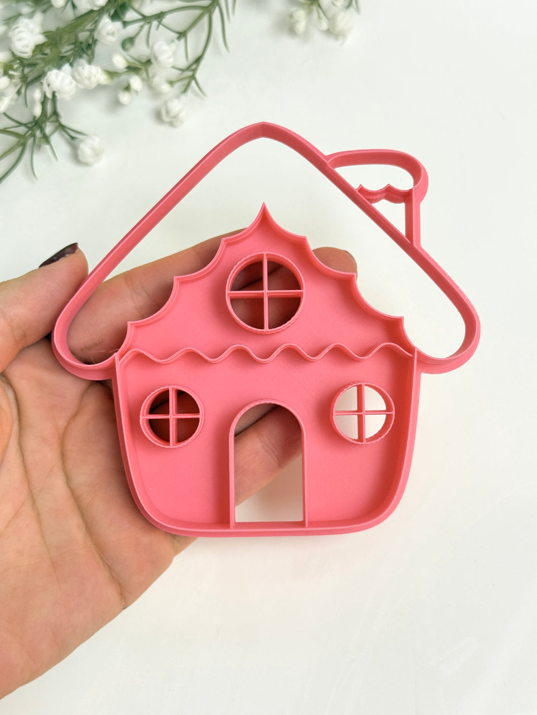 Gingerbread House Trinket Dish Clay Cutter