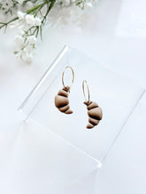 Load image into Gallery viewer, The Croissant Hoops
