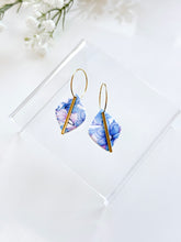 Load image into Gallery viewer, The Blue Watercolour Hoops
