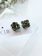 Load image into Gallery viewer, The Succulent Flower Studs
