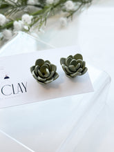 Load image into Gallery viewer, The Succulent Flower Studs
