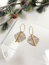 Load image into Gallery viewer, The Flourish Hoops (also in silver)
