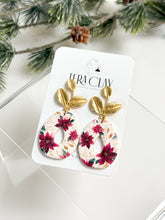 Load image into Gallery viewer, The Leafy Poinsettia Donuts (also in silver)
