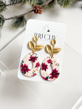 Load image into Gallery viewer, The Leafy Poinsettia Donuts (also in silver)
