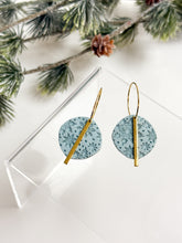Load image into Gallery viewer, The Snowflake Textured Hoops (also in silver)
