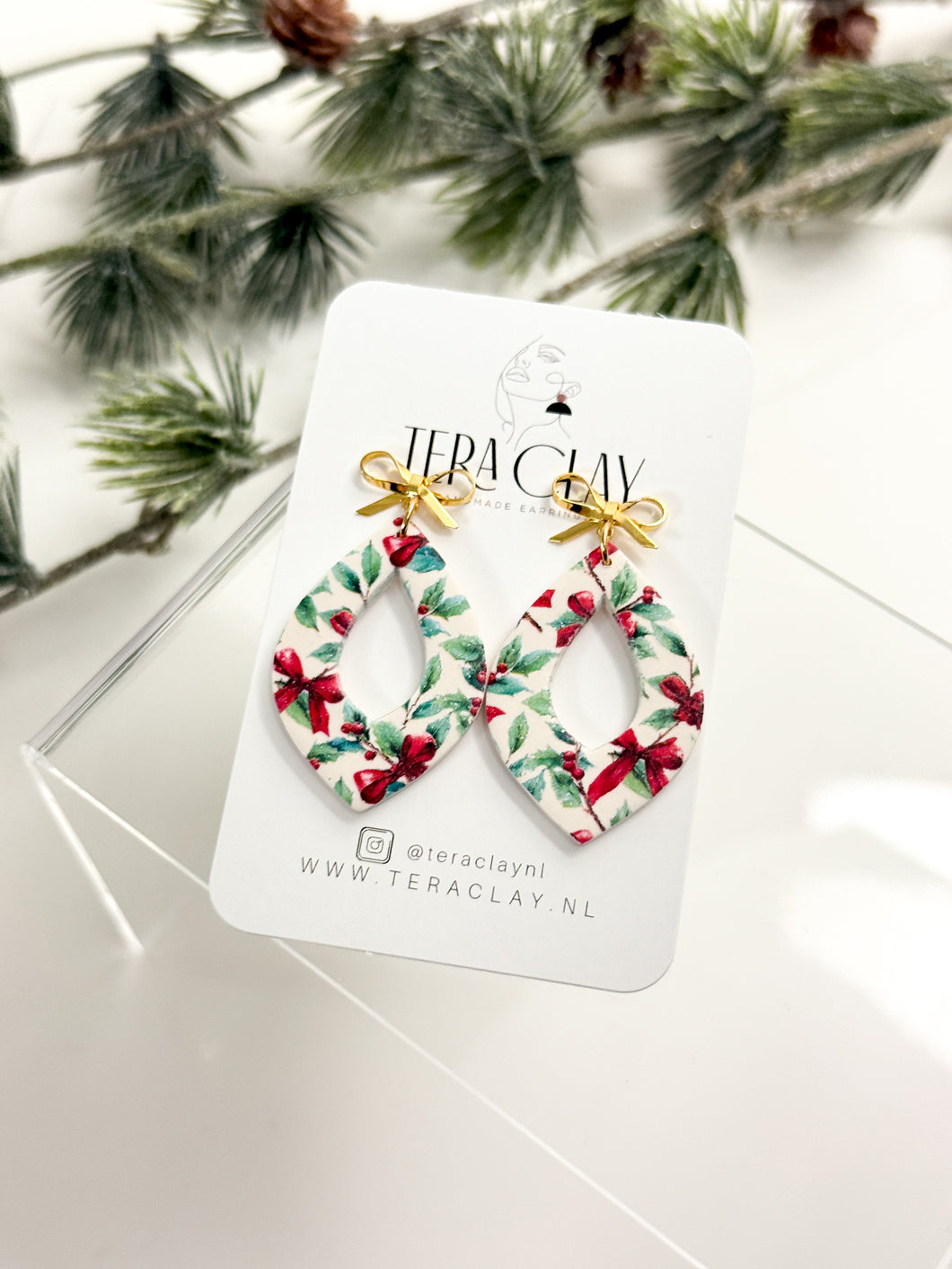 The Classic Christmas Bow Donuts (also in silver)