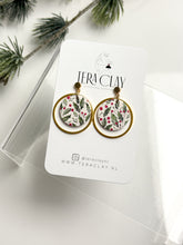 Load image into Gallery viewer, The Christmas Round Dangles
