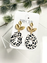 Load image into Gallery viewer, The Leafy Leopard Donuts (also in silver)
