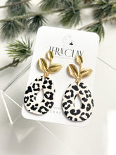 Load image into Gallery viewer, The Leafy Leopard Donuts (also in silver)
