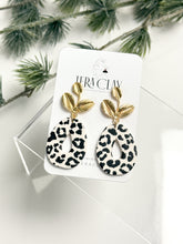 Load image into Gallery viewer, The Leafy Leopard Donuts (also in silver)
