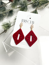 Load image into Gallery viewer, The Deep Red Diamond Donuts (also in silver)
