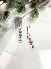 Load image into Gallery viewer, The Nutcracker Skinny Hoops (also in silver)
