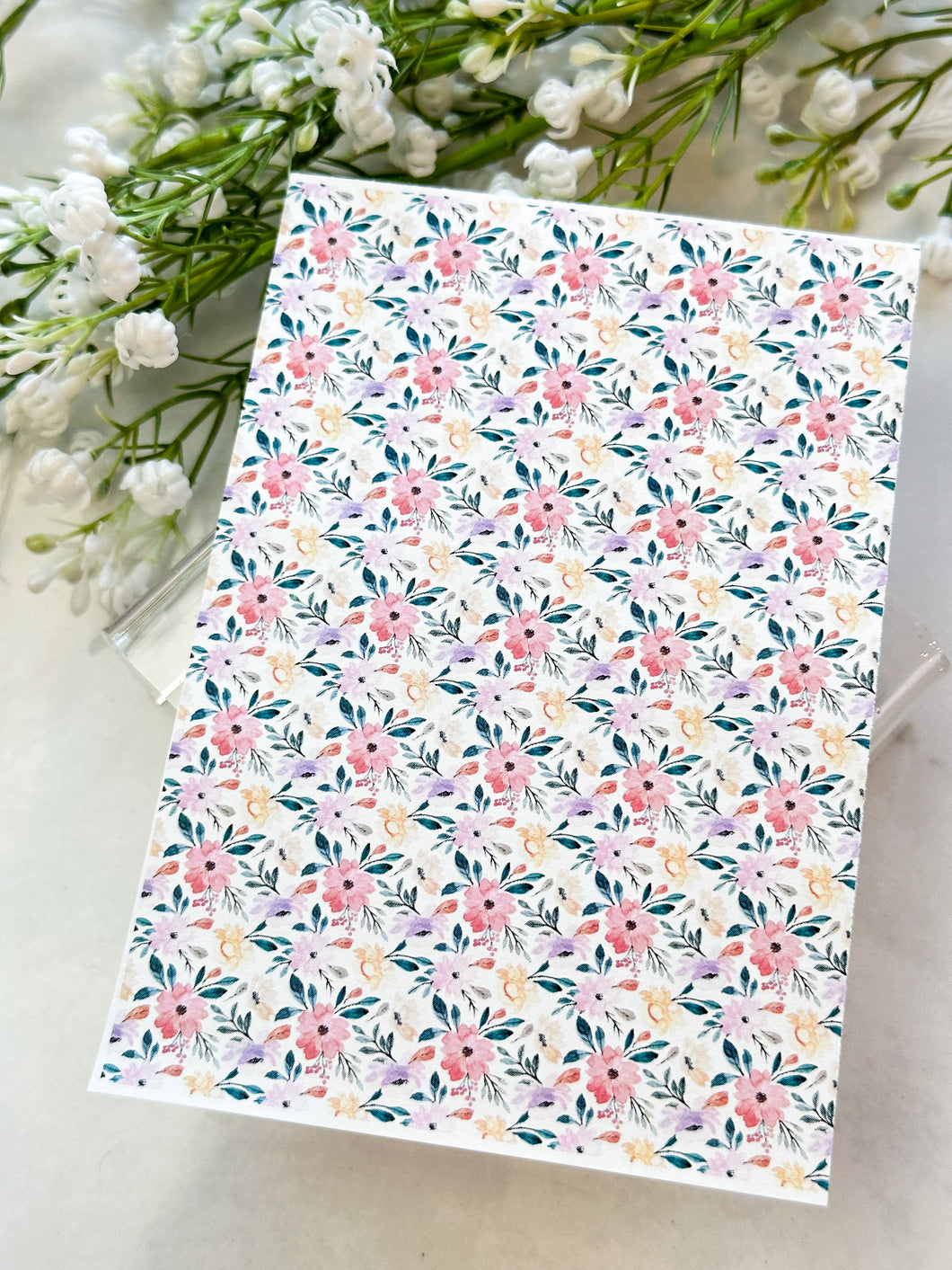 Transfer Paper 241 Pastel Flowers | Image Water Transfer