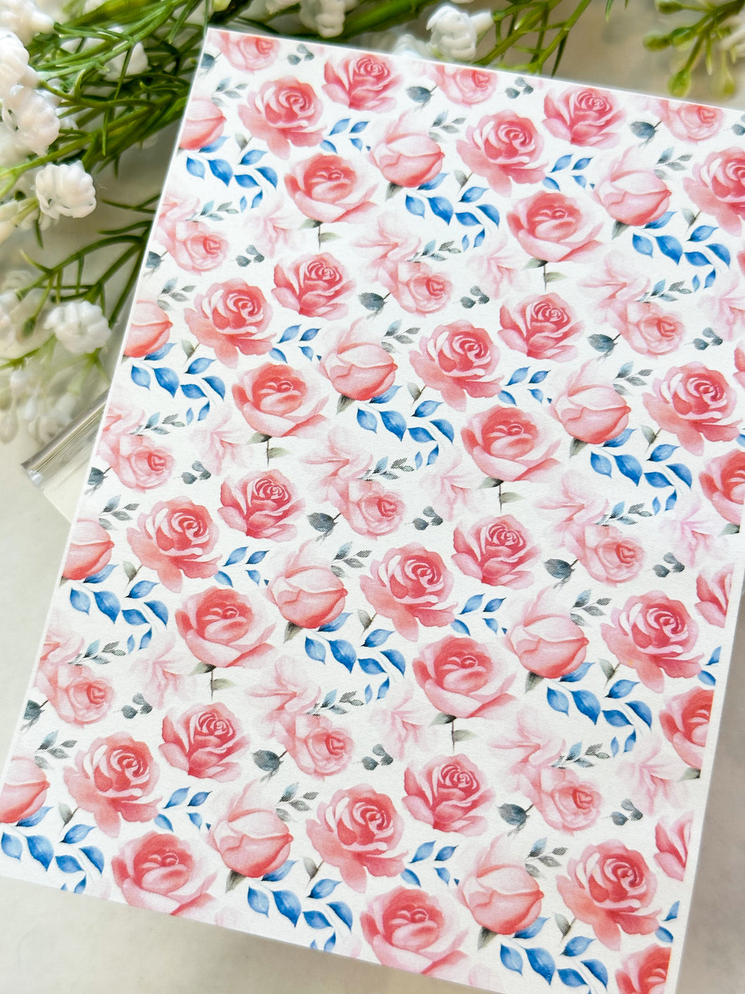 Transfer Paper 245 Roses #4 | Image Water Transfer