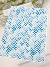 Load image into Gallery viewer, Transfer Paper 347 Blue Chevron | Image Water Transfer
