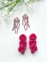 Load image into Gallery viewer, Jelly Fish Set Polymer Clay Cutters
