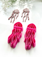 Load image into Gallery viewer, Jelly Fish Set Polymer Clay Cutters
