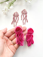 Load image into Gallery viewer, Jelly Fish Set Polymer Clay Cutters
