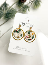Load image into Gallery viewer, The All Things Christmas Round Dangles
