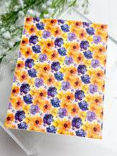 Load image into Gallery viewer, Transfer Paper 670 Yellow &amp; Purple Flowers | Image Water Transfer

