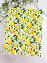 Load image into Gallery viewer, Transfer Paper 679 Watercolour Lemons | Image Water Transfer
