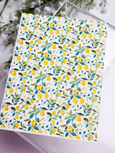 Load image into Gallery viewer, Transfer Paper 689 Lemons &amp; Greens | Image Water Transfer
