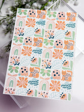 Load image into Gallery viewer, Transfer Paper 703 Pink &amp; Green Tiles | Image Water Transfer
