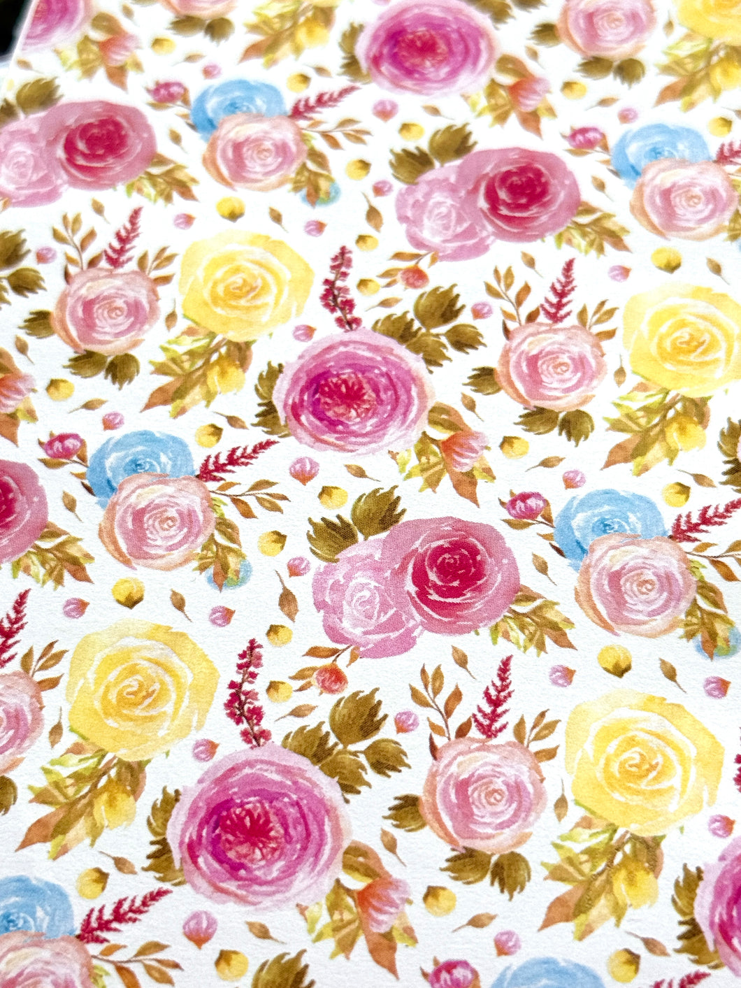 Transfer Paper 496 Flower Pastels | Image Water Transfer