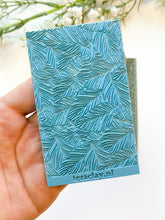 Load image into Gallery viewer, Botanical Weave Rubber Texture Mat for Polymer Clay
