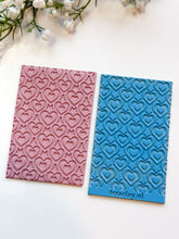 Load image into Gallery viewer, Endless Hearts Rubber Texture Mat for Polymer Clay
