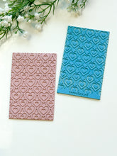 Load image into Gallery viewer, Endless Hearts Rubber Texture Mat for Polymer Clay
