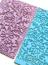 Load image into Gallery viewer, Chamomile Floral Rubber Texture Mat for Polymer Clay
