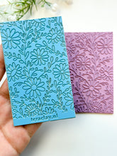 Load image into Gallery viewer, Chamomile Floral Rubber Texture Mat for Polymer Clay
