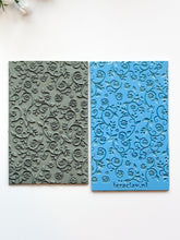 Load image into Gallery viewer, Floral Lace Rubber Texture Mat for Polymer Clay
